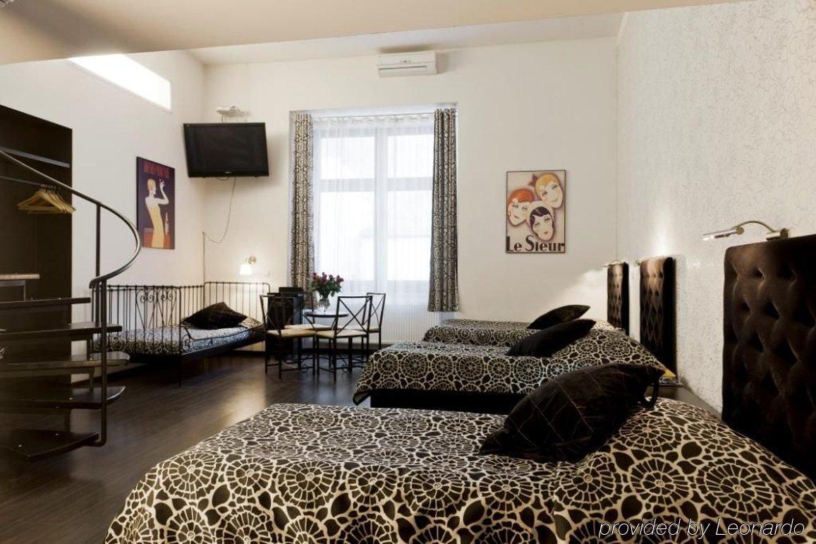 Pergamin Apartments Krakov Pokoj fotografie